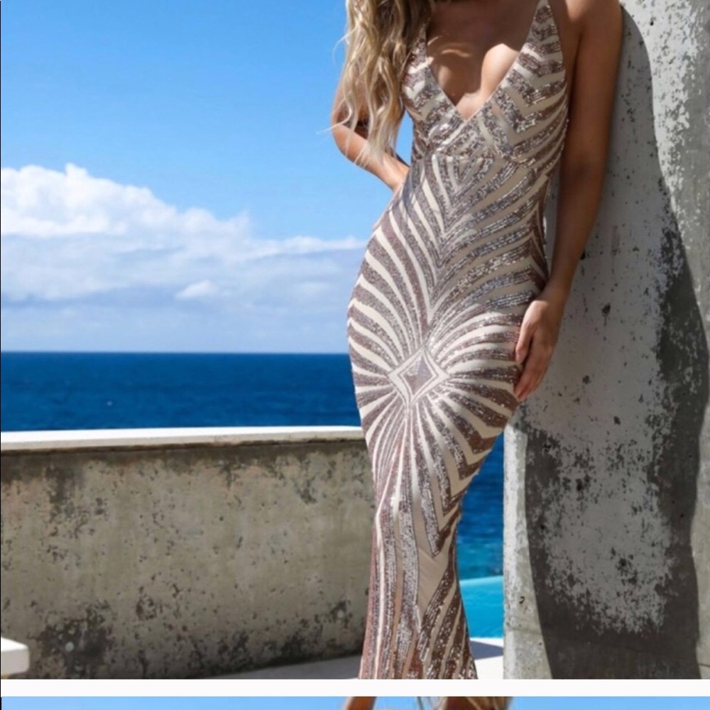 Long stretchy dress